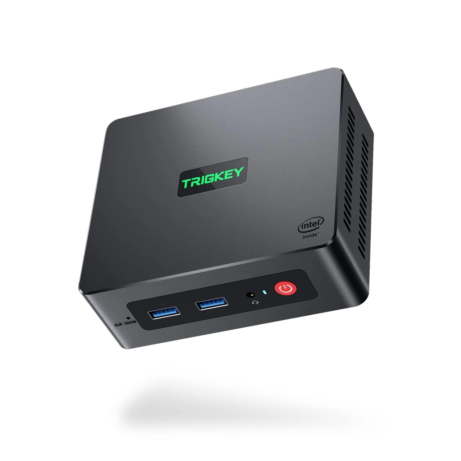 TRIGKEY Micro Computer Pro Intel 11th Generation Processors N100 Mini PC 16G DDR4 500G M.2 SSD Green G4 Mini Desktop, Support W10 Micro PC/Dual HDMI 4K@60Hz Output/WiFi 6/BT 5.2