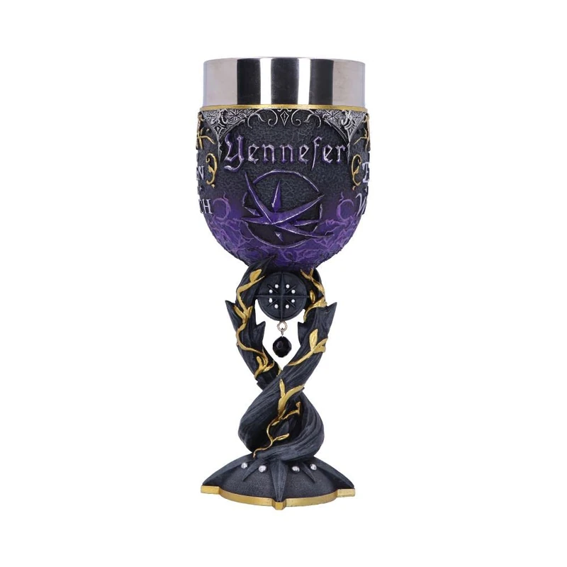 Nemesis Now Officially Licensed The Witcher Yennefer Goblet 19.5cm, Black