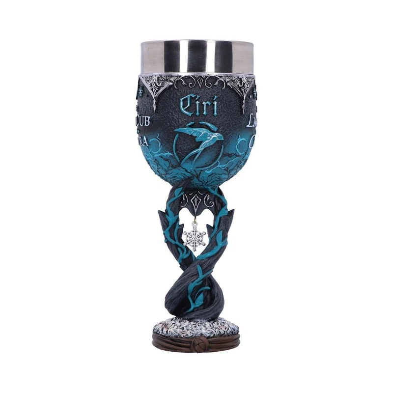 Nemesis Now Officially Licensed The Witcher Ciri Goblet, Blue, 19.5cm