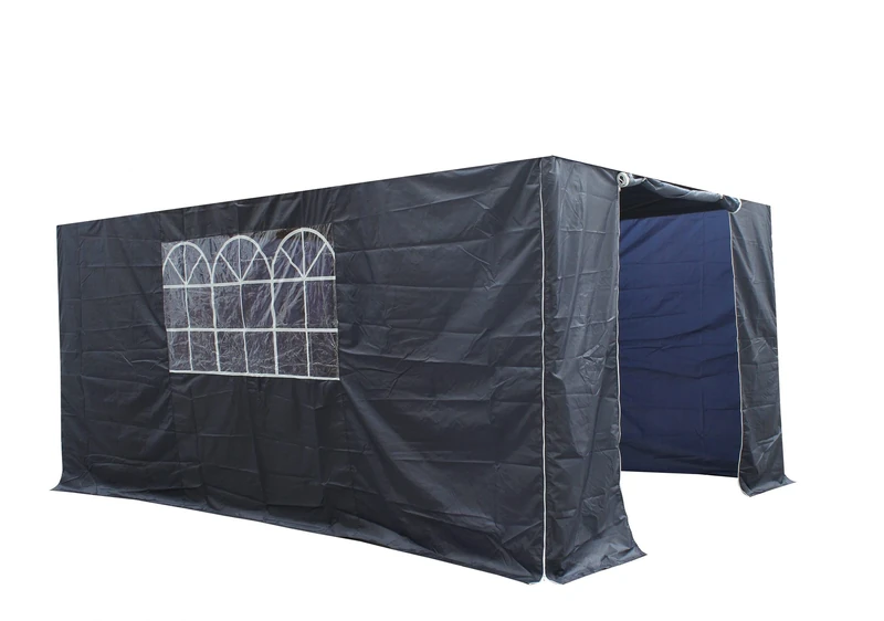All Seasons Gazebos 3x4.5 Lightweight Side Panel Set Navy Blue