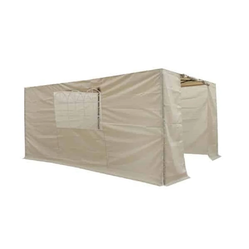All Seasons Gazebos 3x6 Lightweight Side Panel Set Beige