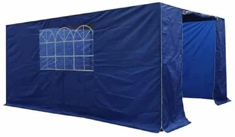 All Seasons Gazebos 3x6 Lightweight Side Panel Set Royal Blue