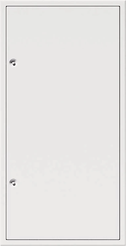 Primus Inspection Door White 500 x 800 mm with Square Lock