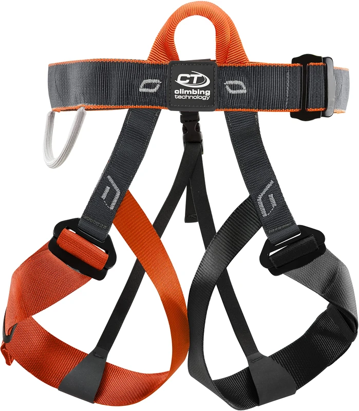 Climbing Technology Discovery, Unisex Adult Harness, Orange Grey, Unique
