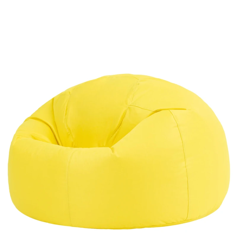 Bean Bag Bazaar Kingston Gaming Beanbag - Large Yellow Chair