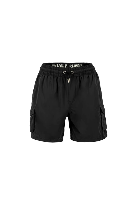 Alpha Industries Nylon Cargo Jogger Men's Shorts, Black, M