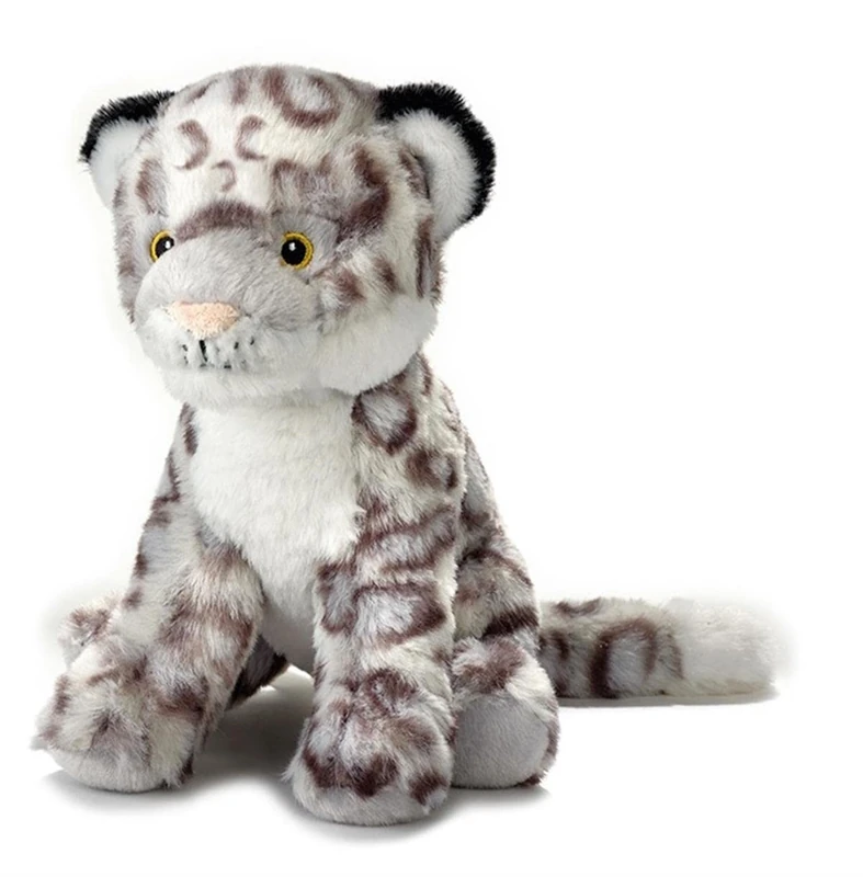Eco-friendly Plush Toy - Large Snow Leopard, 29cm