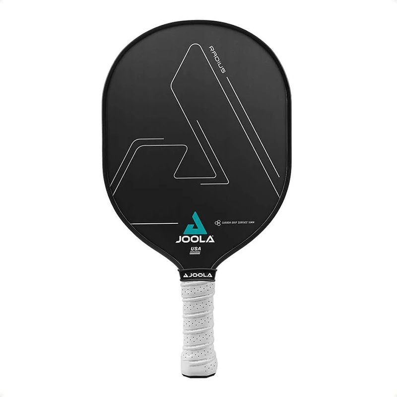 JOOLA Radius Pro Pickleball Paddle with Textured Carbon Grip Surface - Creates More Spin and Maximum Control Largest Sweetspot 16mm Racket Response Polypropylene Honeycomb Core