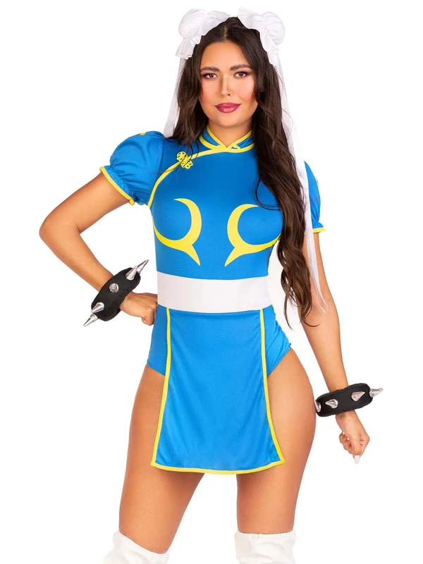 Leg Avenue Women's Street Fighter ChunLi Costume - Image 1