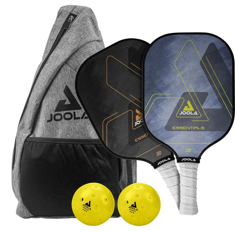 JOOLA Essentials Pickleball Set – 2 Paddles, 2 Balls & Bag for Beginners and Recreational Play - Image 1