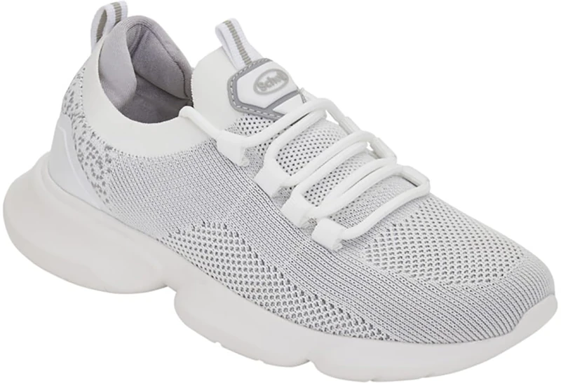 Scholl Camden Sneakers, Women's Orthopedic Footwear, White, 8 UK - Image 1