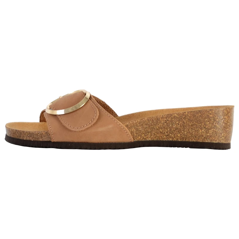 Scholl AMALFI MULE, Sandal, Brown,
