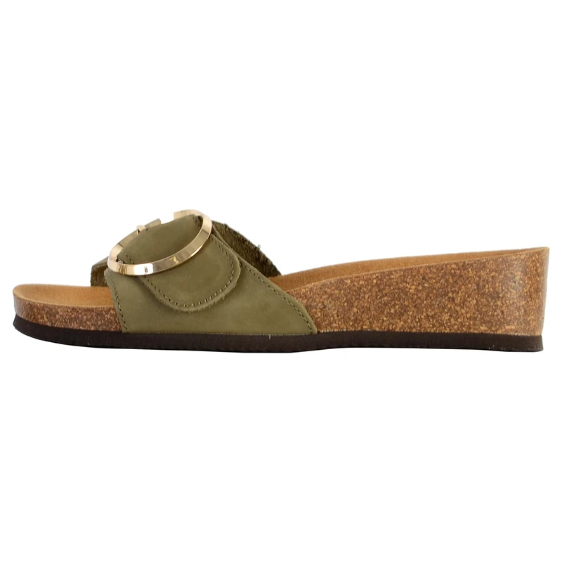 Scholl AMALFI MULE, Sandal, Verde,