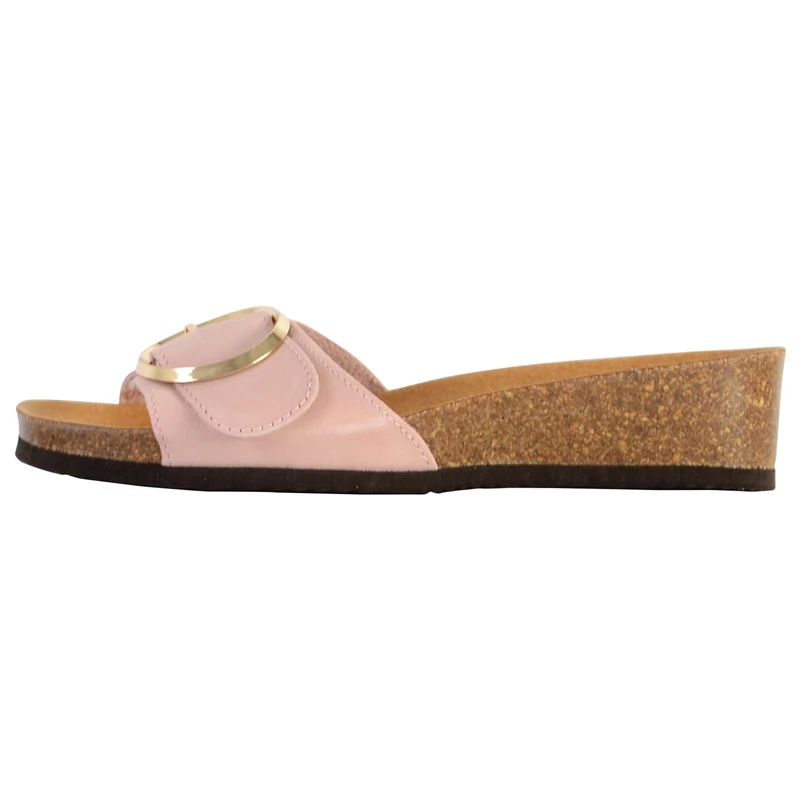 Scholl Women's Amalfi Mule Sandal, Pale Pink, 6 UK