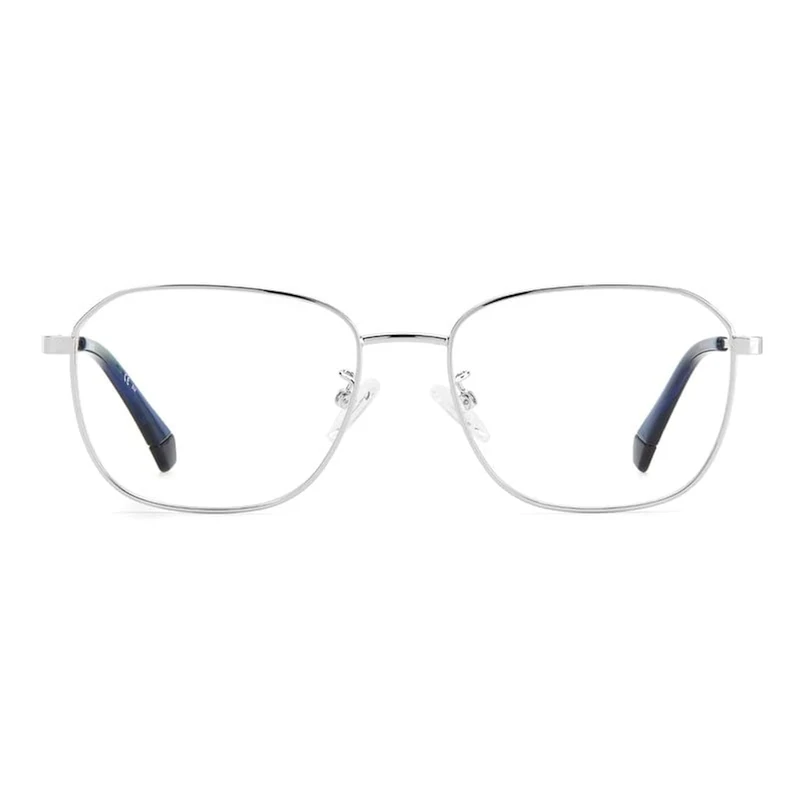Polaroid D454 Rectagular Eyeglasses for Men, 54 mm Size, Palladium