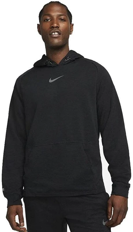 NIKE DM5889-010 M NK NPC FLEECE PO Sweatshirt Men's Black/Black/Iron Gray S