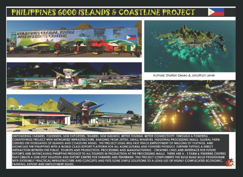 Philippines 6000 Islands and Coastline Project.: creating 10 million jobs for the Philippines - almost as big as the build build build programme - Image 1