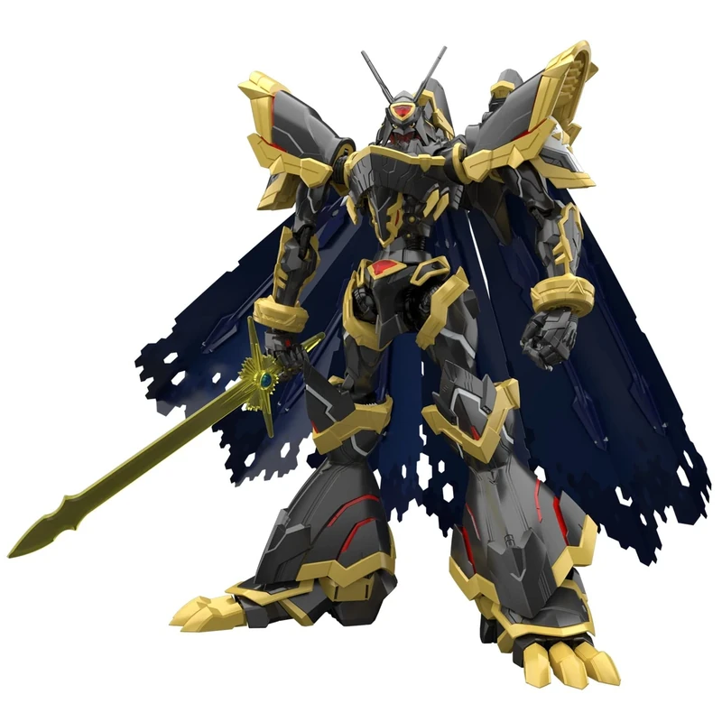 Bandai Hobby - Figure-Rise Standard Amplified Alphamon, Gray - Image 1
