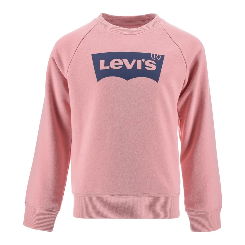 Levi's Kids Key Item Logo Crew Girls, Pink, 14 Years