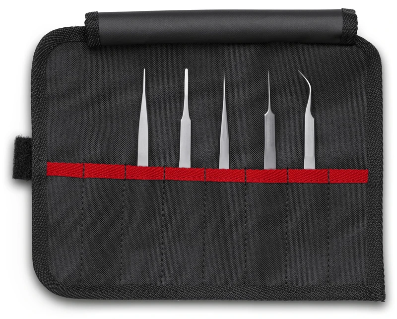 KNIPEX Precision Tweezers Set 5 Parts, 92 00 02