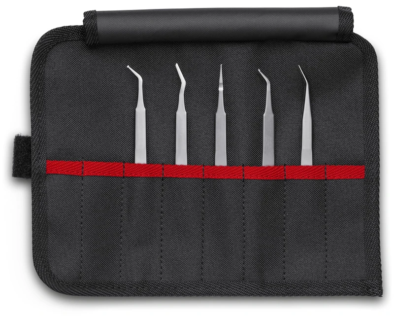 KNIPEX SMD Precision Tweezers Set 5 Parts, 92 00 03