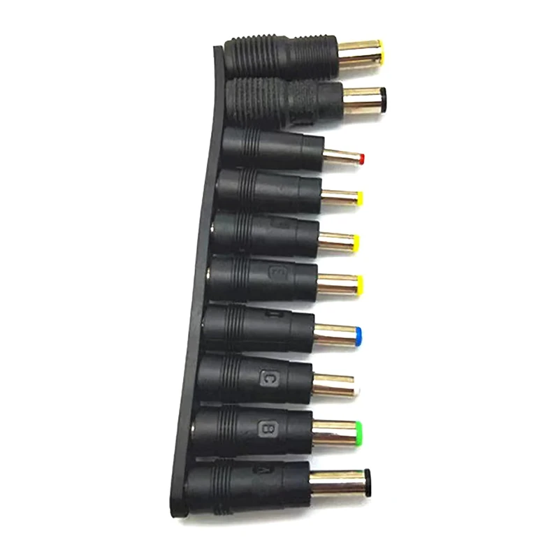 IRYNA DC Barrel Jack Adapter 10Pcs Universal DC Tip Set, 5.5 x 2.1mm, Compatible with HP, Dell, Lenovo, Toshiba, Sony Laptops