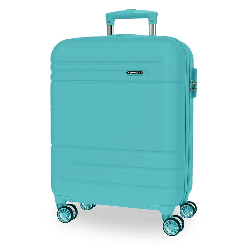 Movom Galaxy Cabin Suitcase Red 40 x 55 x 20 cm Rigid ABS Side Combination Lock 37 L 3 kg 4 Wheels Double Hand Luggage