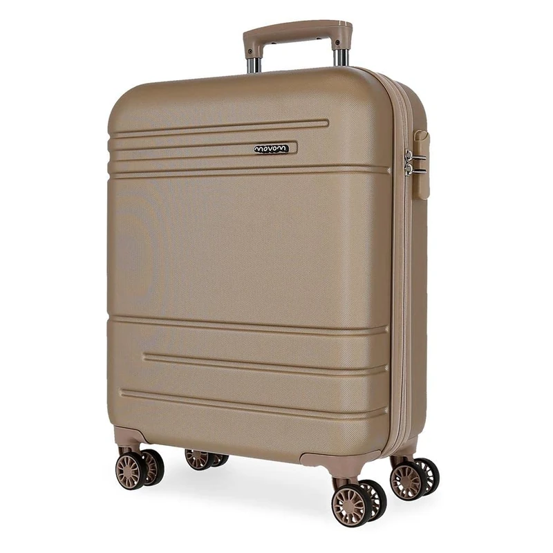 Movom Galaxy Cabin Suitcase Blue 40 x 55 x 20 cm Rigid ABS Side Combination Lock 37 L 3 kg 4 Wheels Double Hand Luggage - Image 1