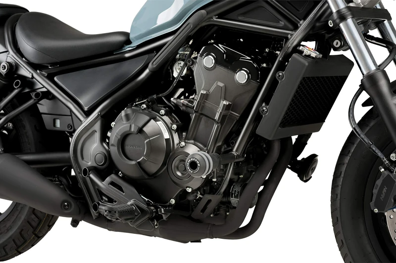 Puig 21045N Vintage 2.0 Frame Sliders Black