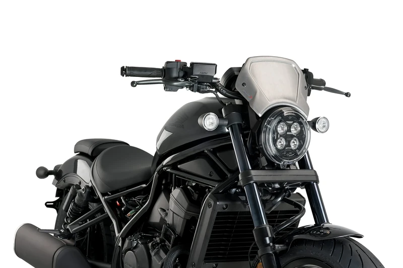 Puig 20822P Aluminium Frontal Plate Silver