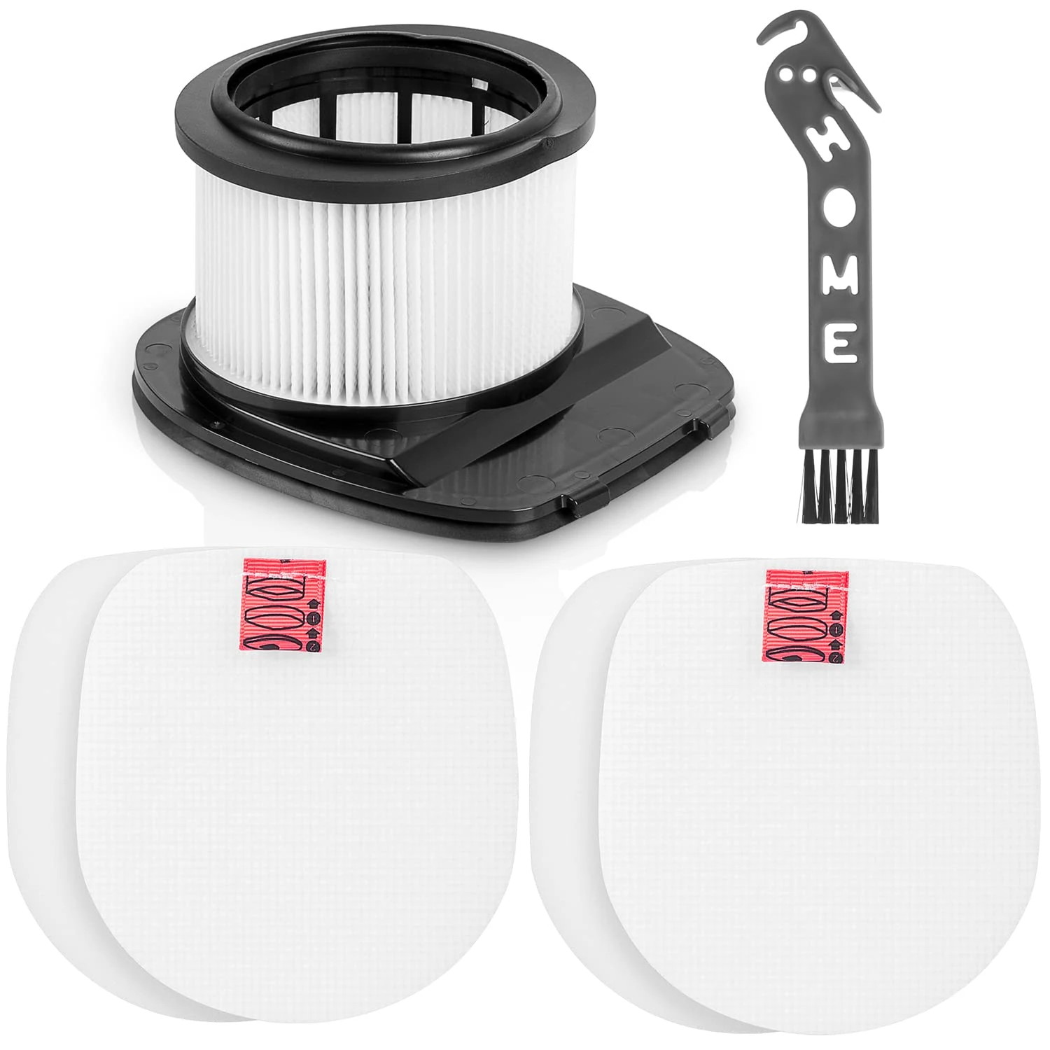 IZ201UK Vacuum Filter Replacement for Shark Cordless Stick Vacuum Cleaner IZ202UK, IZ202UKT, IZ203UKRD, IZ252UK, IZ252UKT, IZ201UKT, IZ251UK, IZ251UKT, IZ103UKGB, IZ380UKT (IZ201UK(1+2))