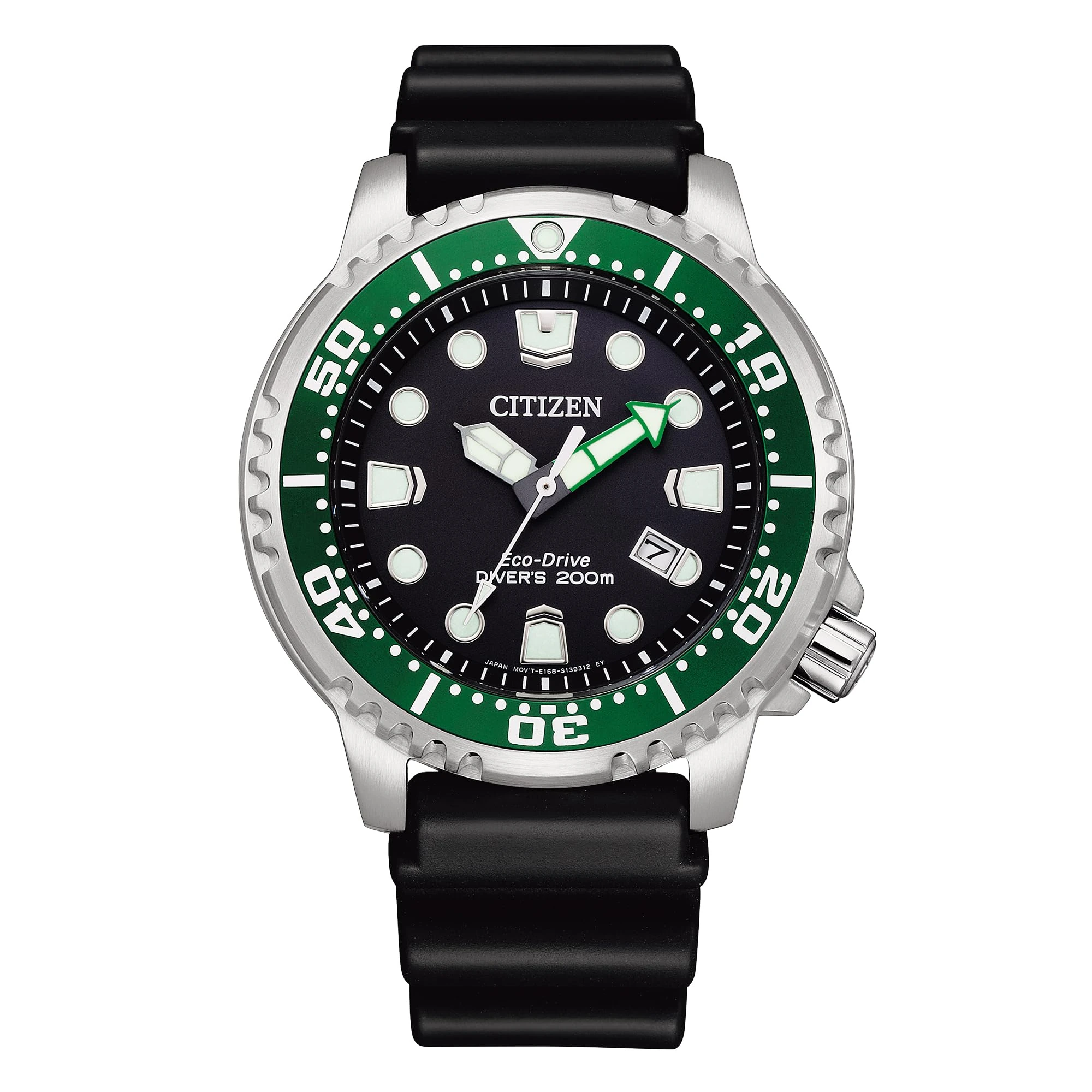 CITIZEN Men Analog Eco-Drive Watch with Polyurethane Strap BN0157-02E