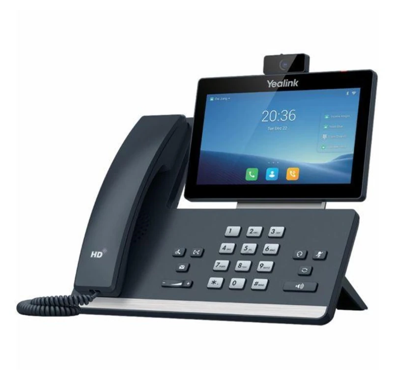 Yealink SIP-T58W WiFi VoIP Phone - 5MP Camera - Grey
