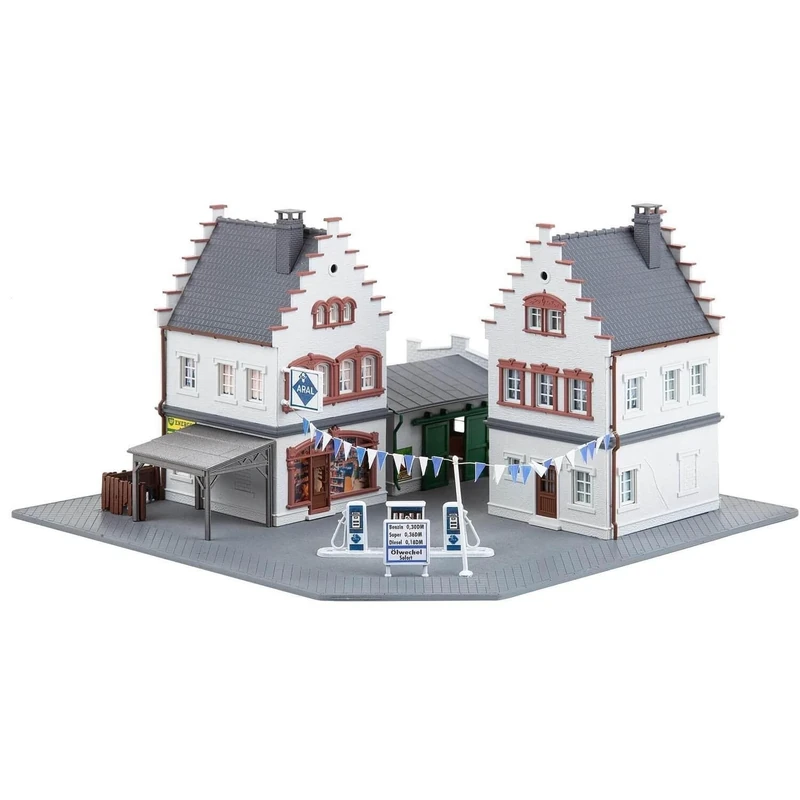 Faller 130167 Hesselbach Petrol Station, Multiple, One Size
