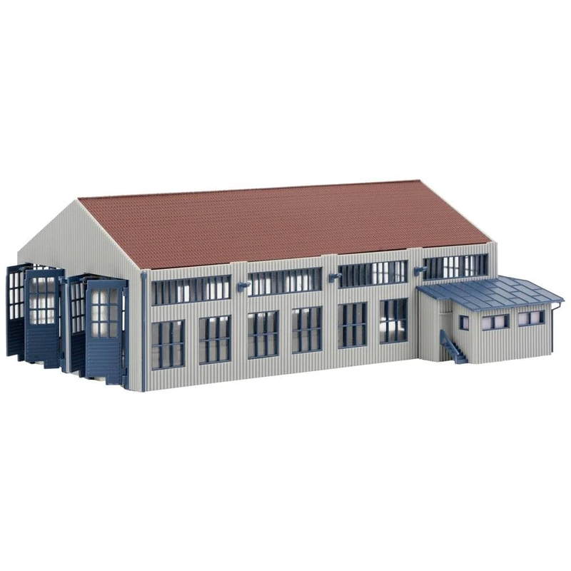 Faller 222107 Modern Engine Shed 2 Stand - Model Train Building