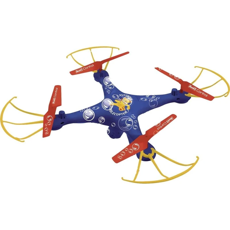 Revell Control 23812 Remote Control Quadcopter Bubblecopter With Precise 2.4 GHz Control, Comes With Bubbles & Bubble Button, Perfect For Parties & Weddings, Easy To Fly, 27.5cm in length