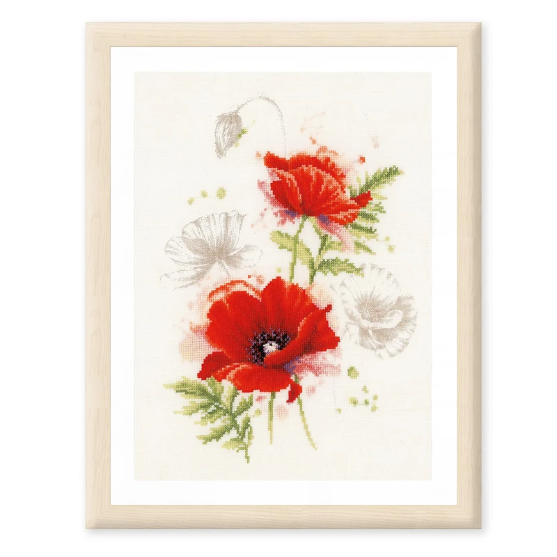 Vervaco Poppy Counted Stitch Kit