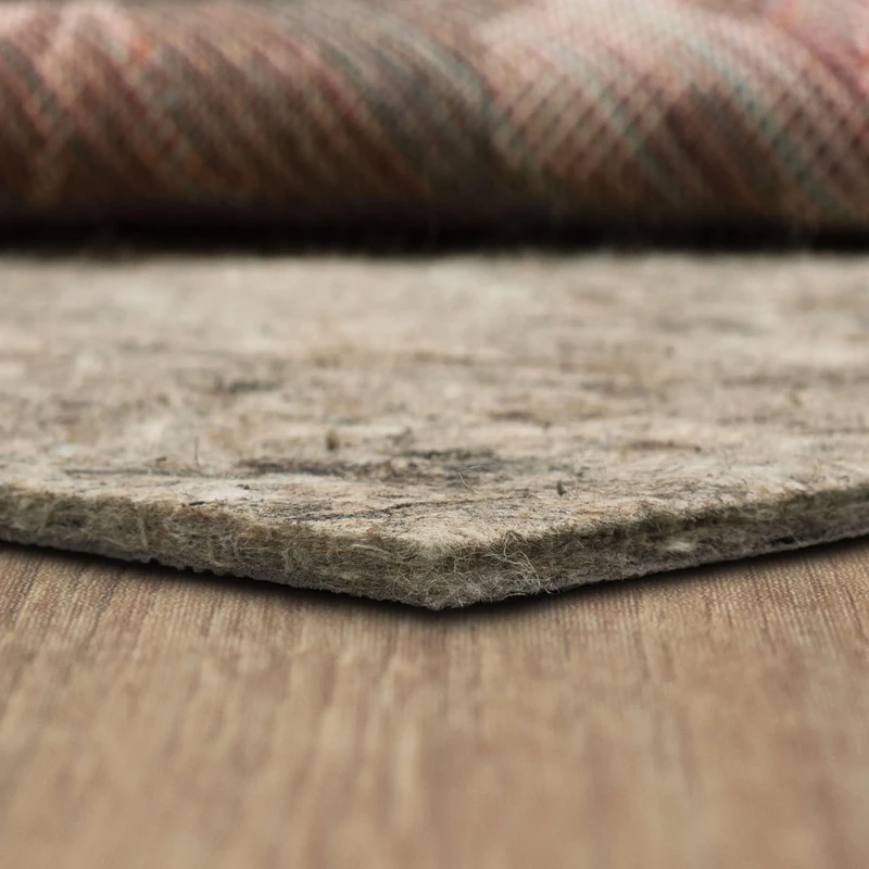 Mohawk Home 8' x 10' Non Slip Rug Pad Gripper 1/2 Thick Dual Surface Felt + Rubber Gripper - Safe for All Floors