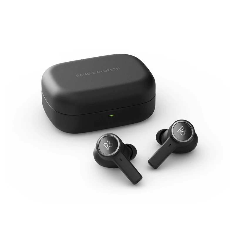 Bang & Olufsen Beoplay EX – Wireless Earbuds Noise Cancelling (ANC), Waterproof Bluetooth Earphones, 28 Hours Battery, Sport & Work Earbuds with Charging Case - Black Anthracite