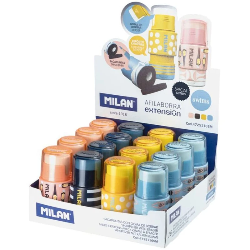 Display Stand 16 Sharpener Milan Swims