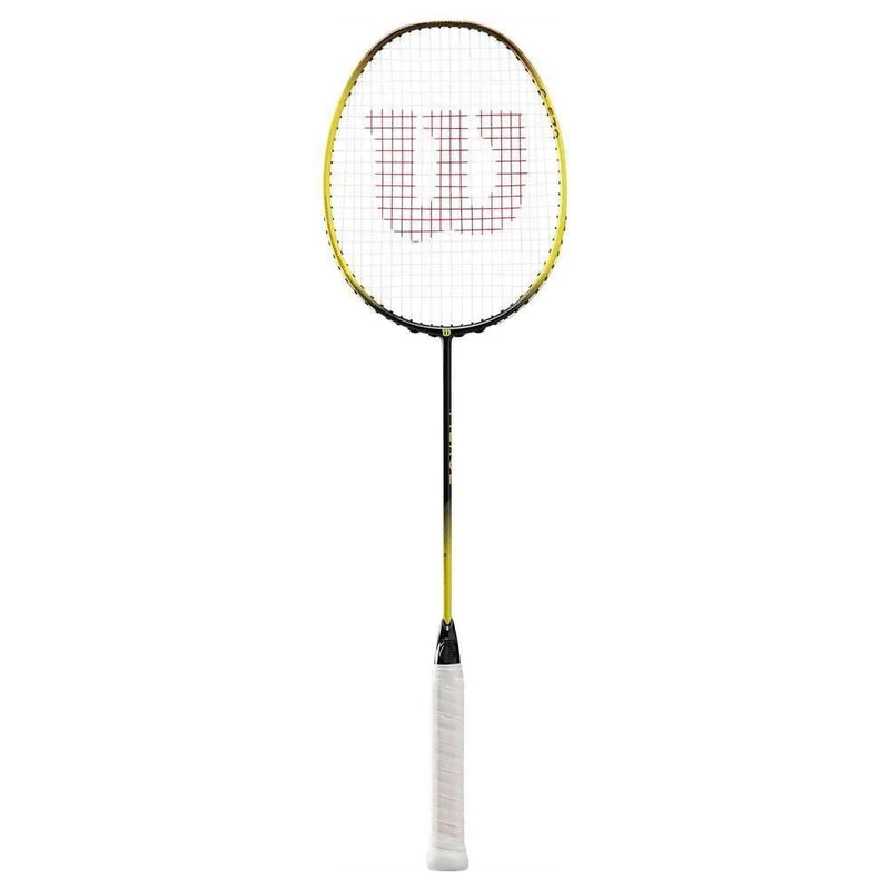 Wilson Unisex - Adult Fierce Badminton Racket, Gold/White, 4
