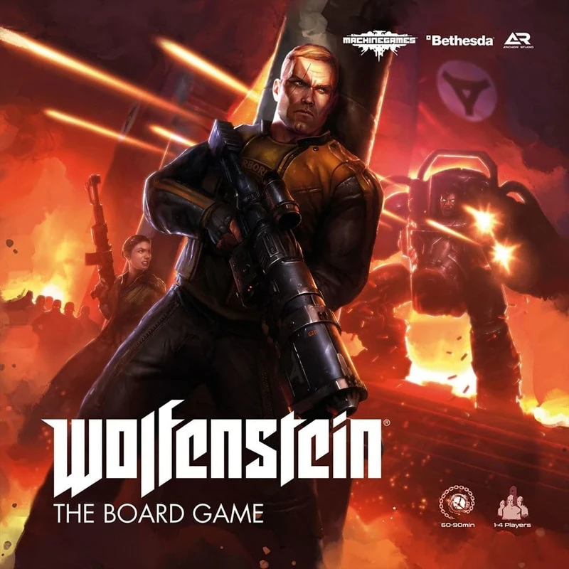 Archon Studio Wolfenstein: The Board Game (1-4 Players, Ages 14+)