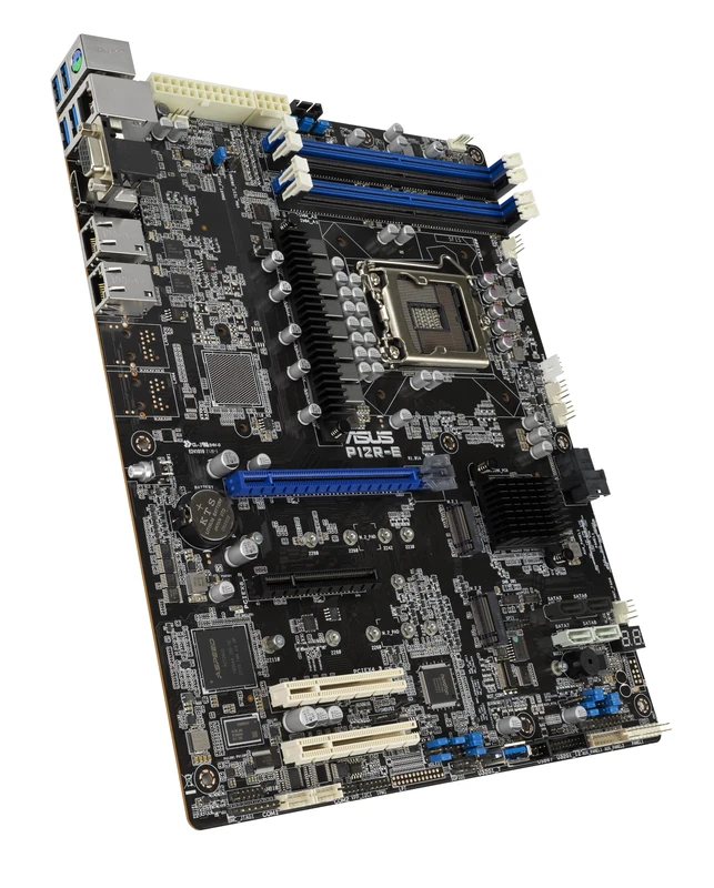 ASUS P12R-E Motherboard - Intel C256 - Intel LGA1200 Socket - DDR4 RAM - ATX