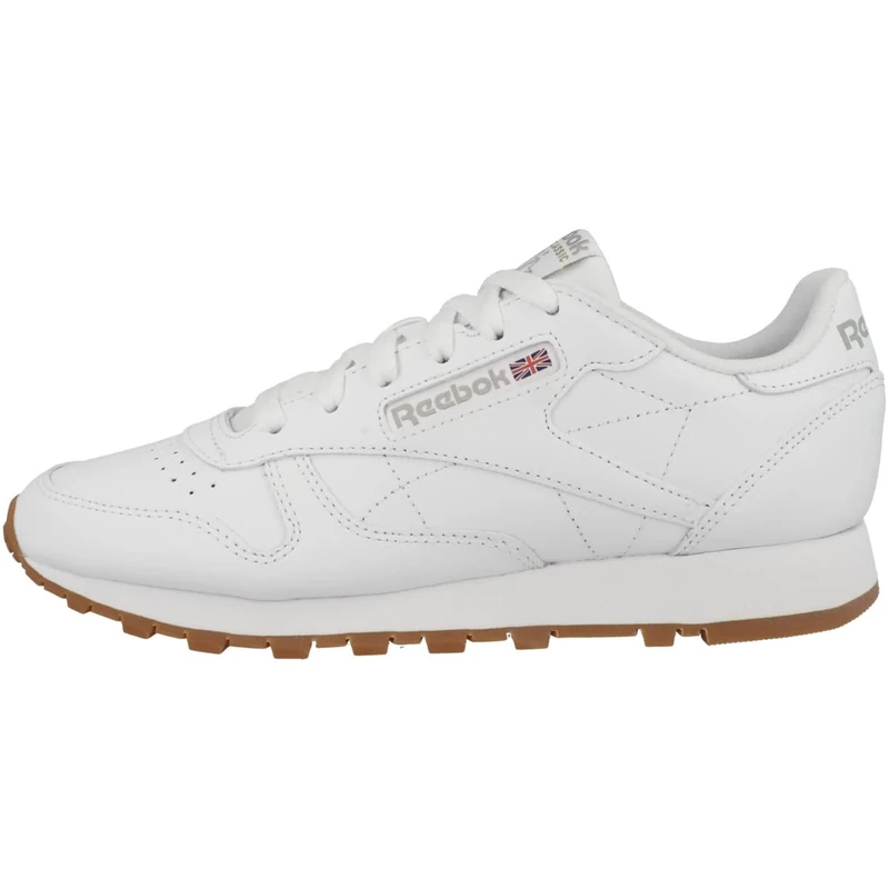 Reebok Women Classic Leather Sneaker, FTWR White/Pure Grey 3/Reebok Rubber Gum-03, 3.5