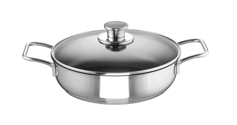 Green Life Edena Sauté Pan with Glass Lid 28 cm