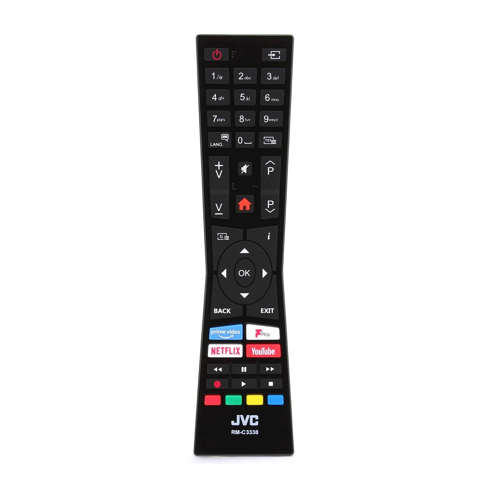 Original RM-C3338 TV Remote Control for JVC Smart 4K UHD LED LT-39C790 LT40C790 LT-40C790 LT40C890 LT-40C890