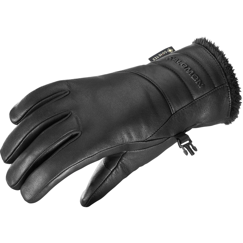 Salomon Native Gore-Tex Women's Gloves, Weather protection, Style, Easy to use, Deep Black, S