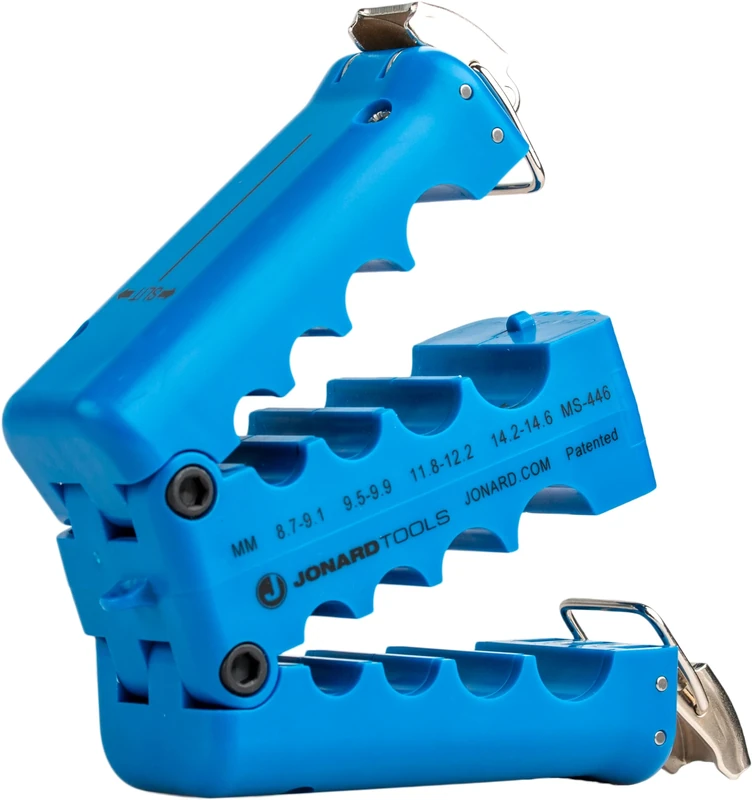 (Slit & Ring, 8.7 mm - 14.6 mm) - Jonard Tools MS-446 Mid Span Fibre Optic Cable Slit & Ring Tool (8.7 mm-14.6 mm)
