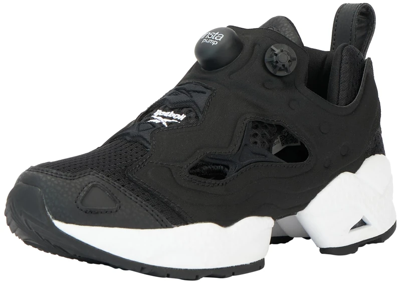 Reebok Men Instapump Fury 95 Sneaker, Core Black/FTWR White/Core Black, 4