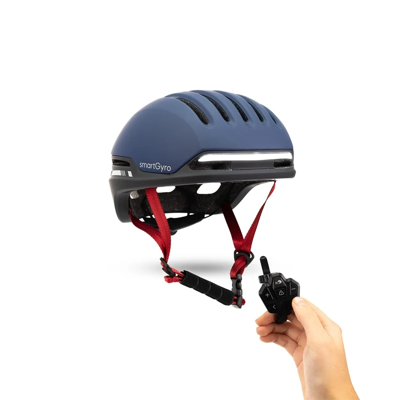 SMARTGYRO Unisex Adult Smart Helmet Black Pro, M, Black, M - Image 1